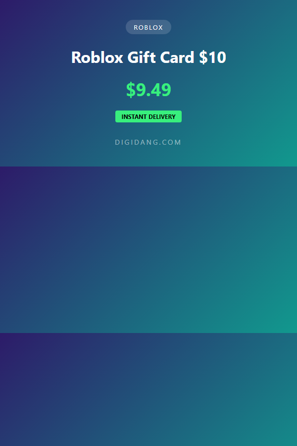 Roblox Gift Card $10