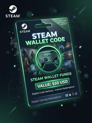 Steam Wallet Code - $10 USD